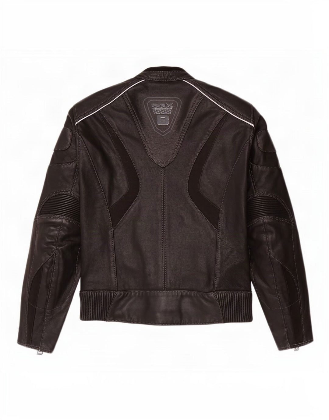 Probiker Veste de course en cuir graphique pour femme UK 14 Large Noir