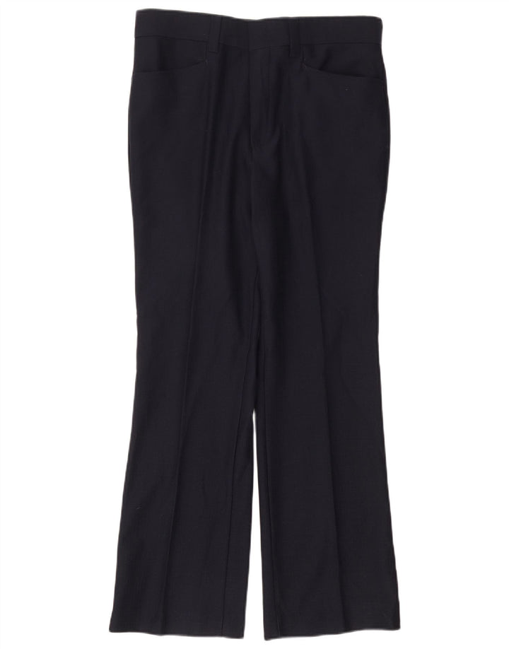 LEVI'S Pantalon décontracté droit femme W34 L29 Bleu marine
