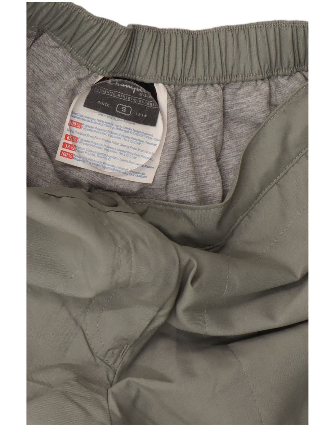 Champion Pantalon coupe-vent pour femme UK 8 Small Gris Polyester