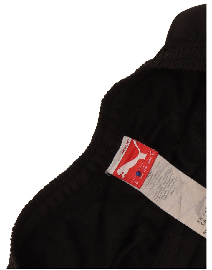 Puma Short de Sport Homme Noir Moyen Polyester