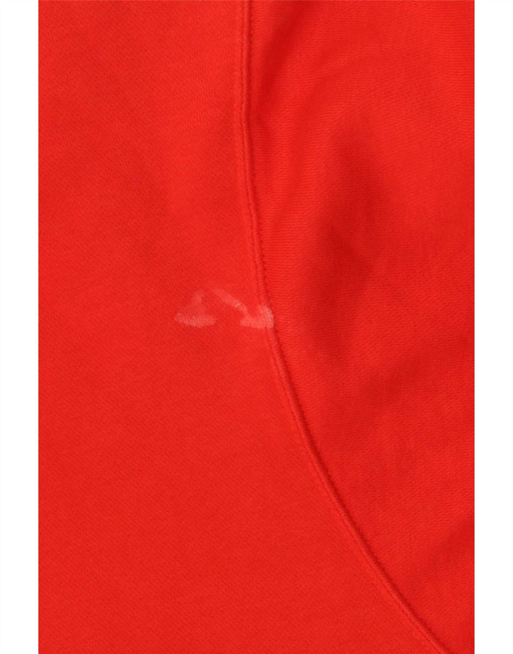 Nike Homme Coupe Ample Sweat-Shirt Rouge Moyen Coton