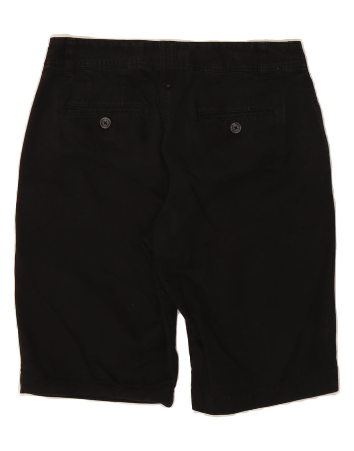 EDDIE BAUER Womens Chino Shorts US 4 Small W27 Black Cotton Vintage Eddie Bauer and Second-Hand Eddie Bauer from Messina Hembry 