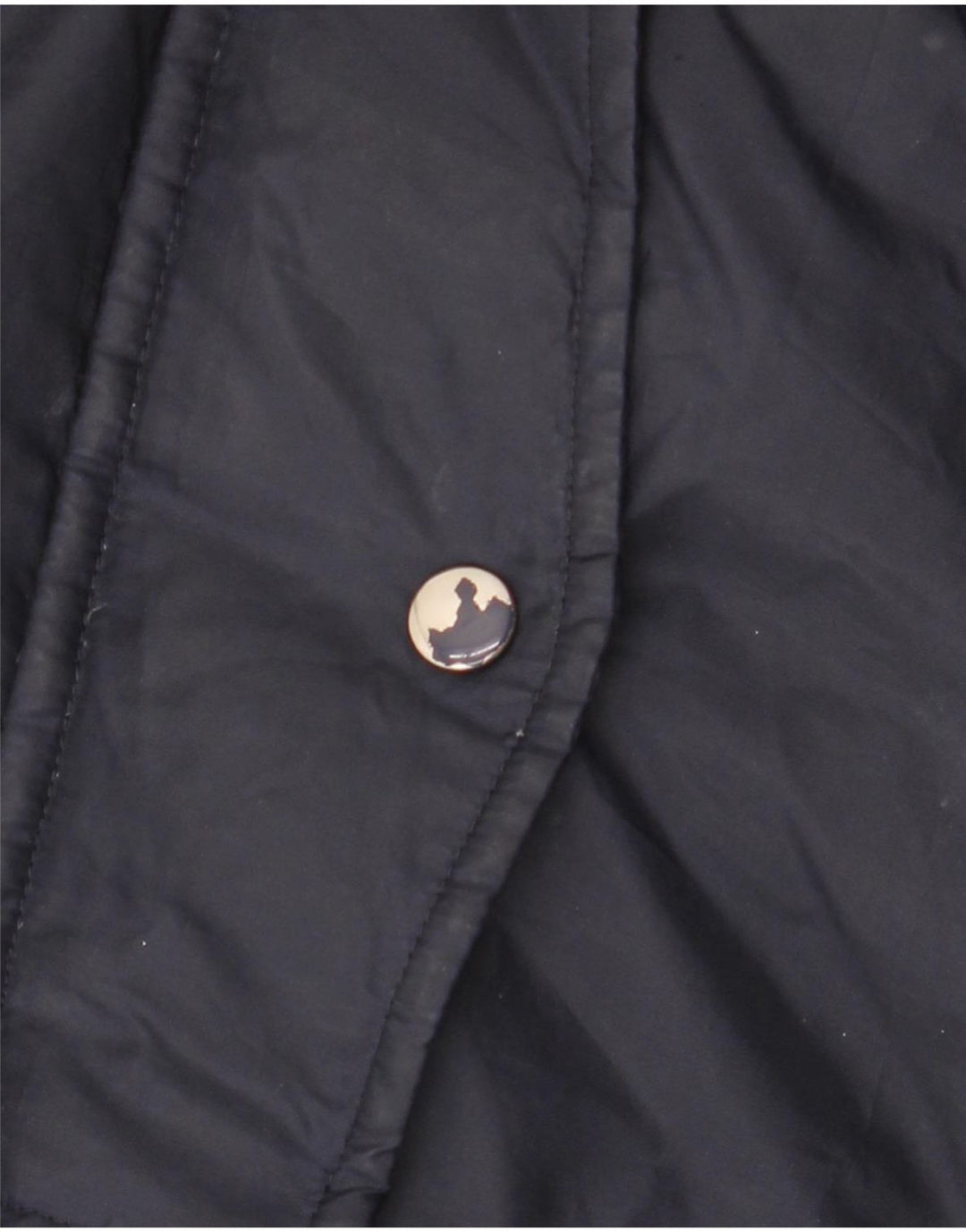 VINTAGE Veste de ski homme UK 42 XL Nylon bleu marine