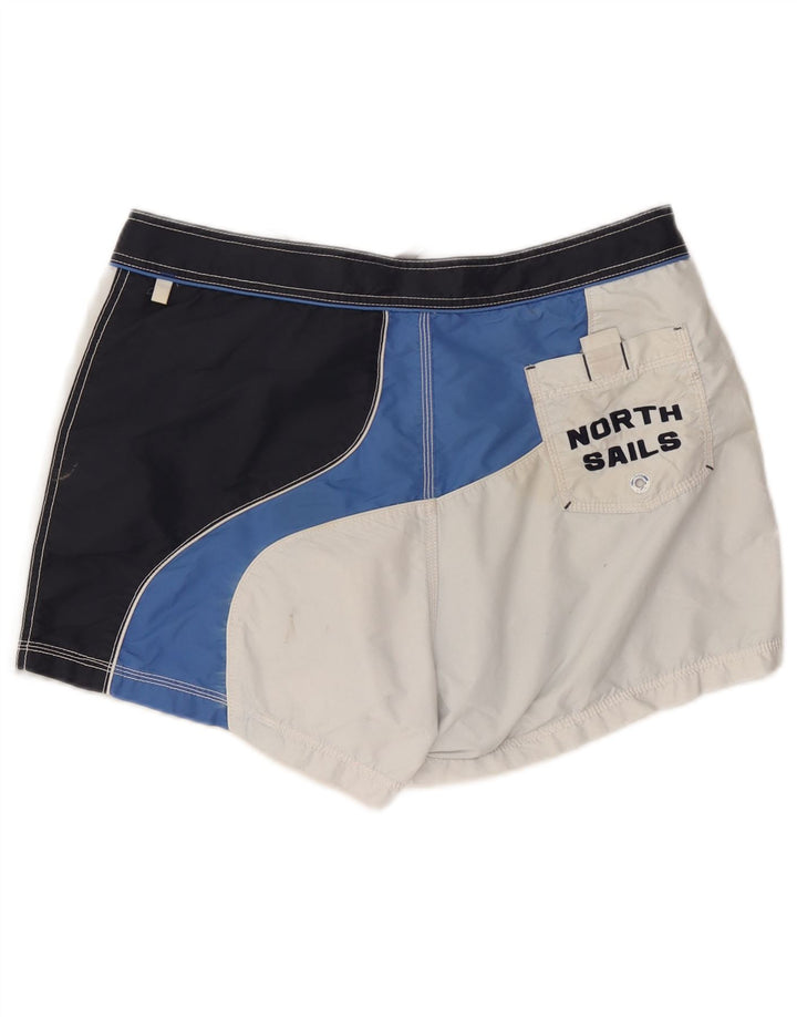 North Sails Short de Bain Homme Large Bleu Colorblock Polyamide