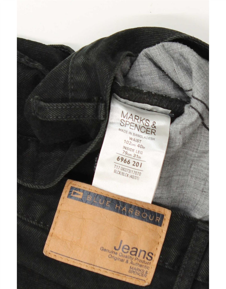 Marks & Spencer Jean droit homme W40 L24 gris coton