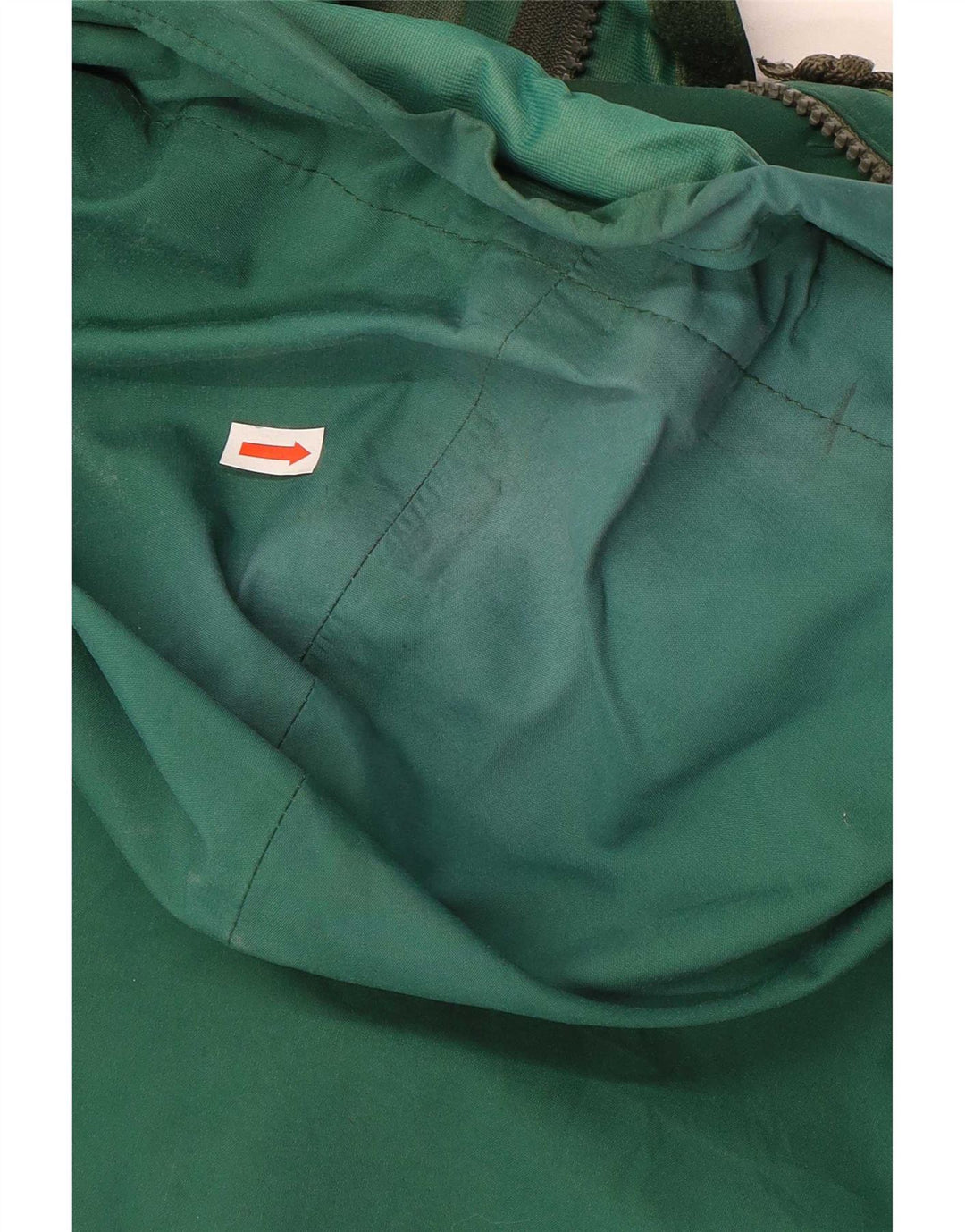 Berghaus Manteau imperméable à capuche pour homme UK 38 en nylon vert moyen
