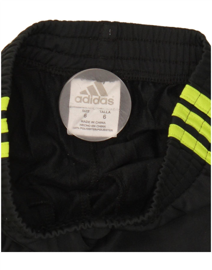 Pantalon de survêtement Adidas Fille 5-6 ans Noir Polyester