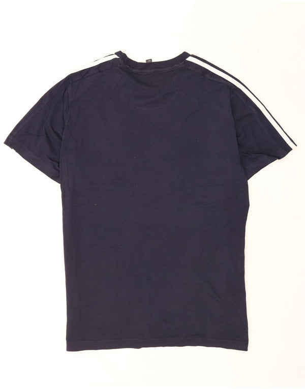 Adidas T-Shirt Homme Top XL Bleu Marine Coton