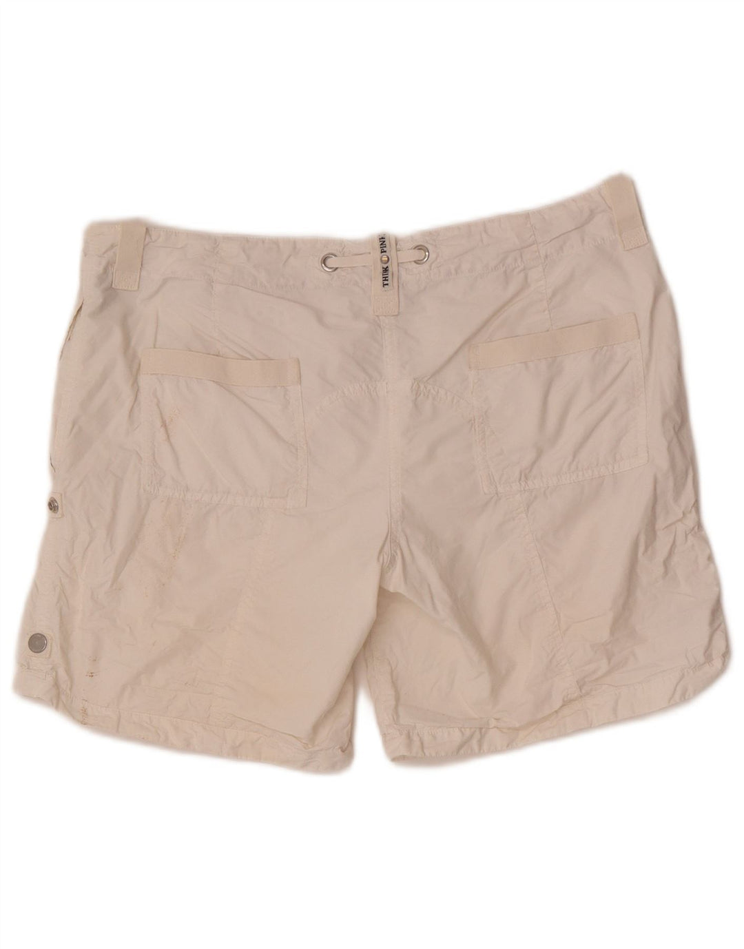 Think Pink Short Cargo Femme W30 Coton Blanc Moyen