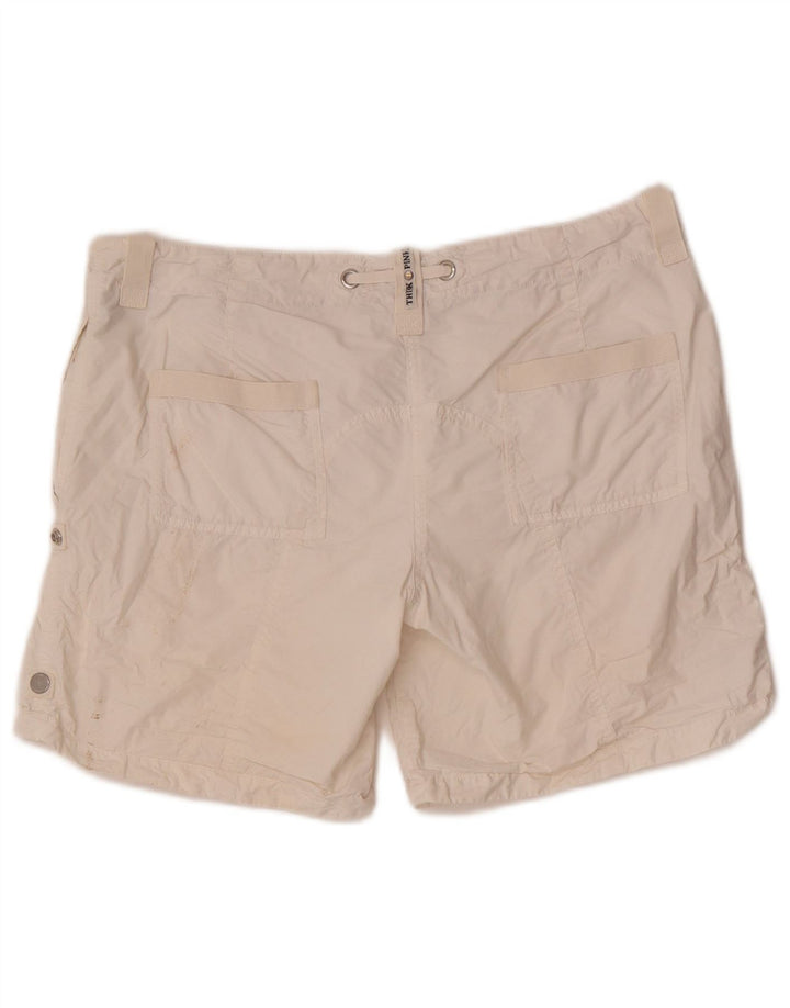 Think Pink Short Cargo Femme W30 Coton Blanc Moyen