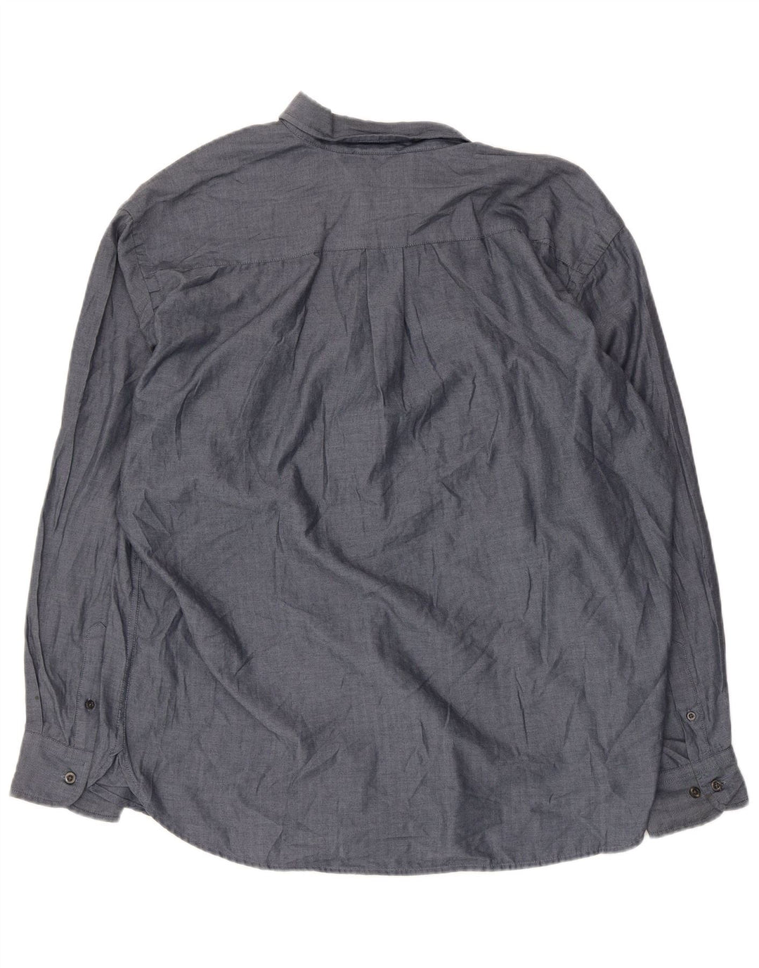 Dockers Chemise anti-taches pour homme XL en coton à chevrons bleu