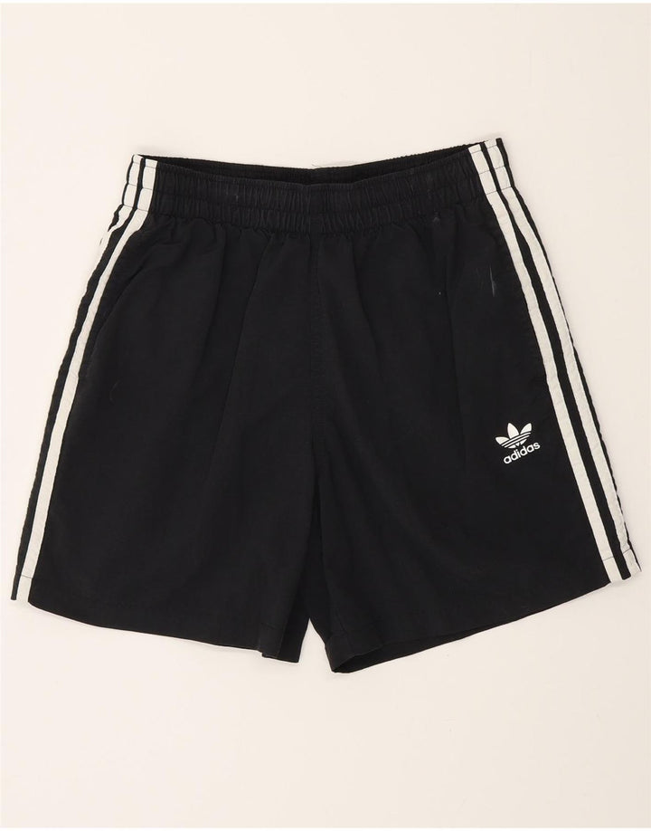 Adidas Short de sport Primegreen pour homme, petit, noir, polyester