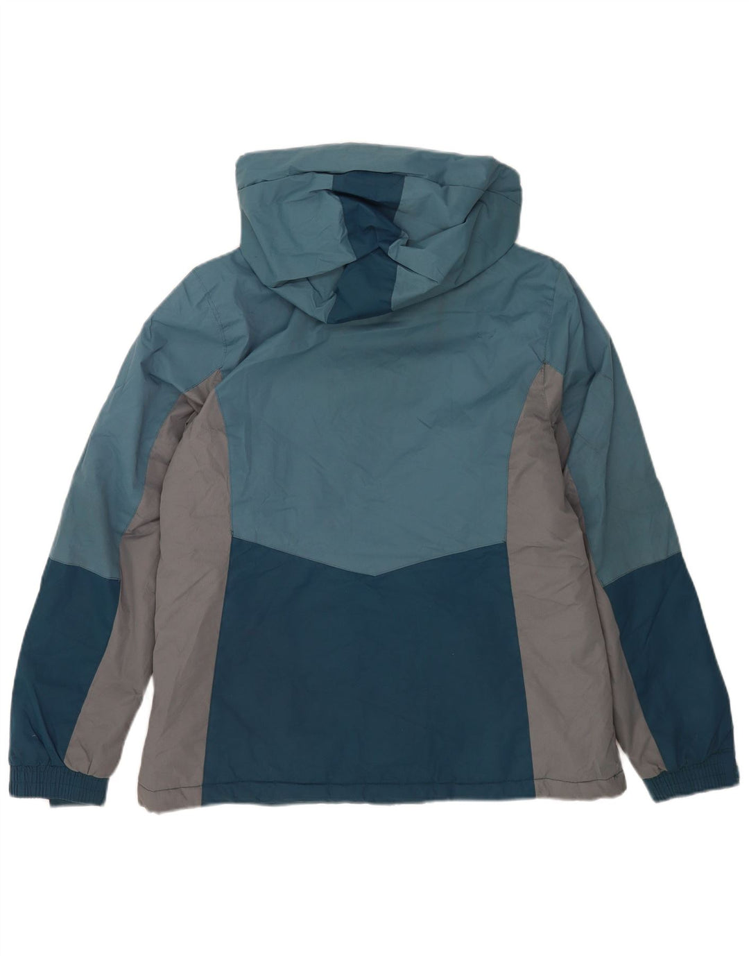 Mountain Warehouse Veste de ski à capuche pour femme UK 14 Large Bleu Colorblock