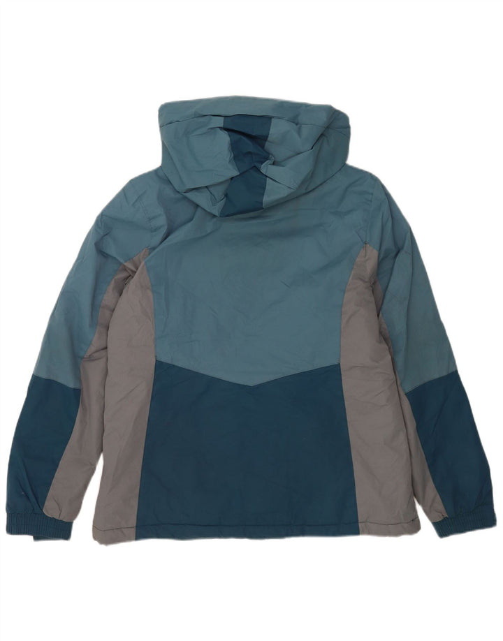 Mountain Warehouse Veste de ski à capuche pour femme UK 14 Large Bleu Colorblock