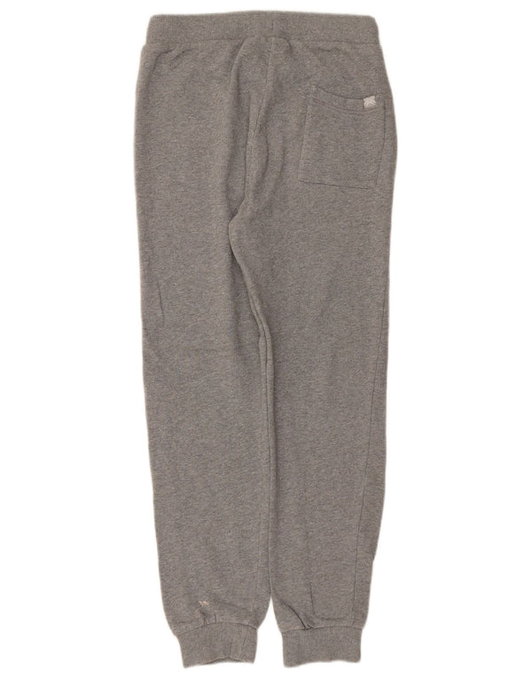 BENETTON Pantalon de Survêtement Garçon Joggers 13-14 Ans 3XL Gris Coton