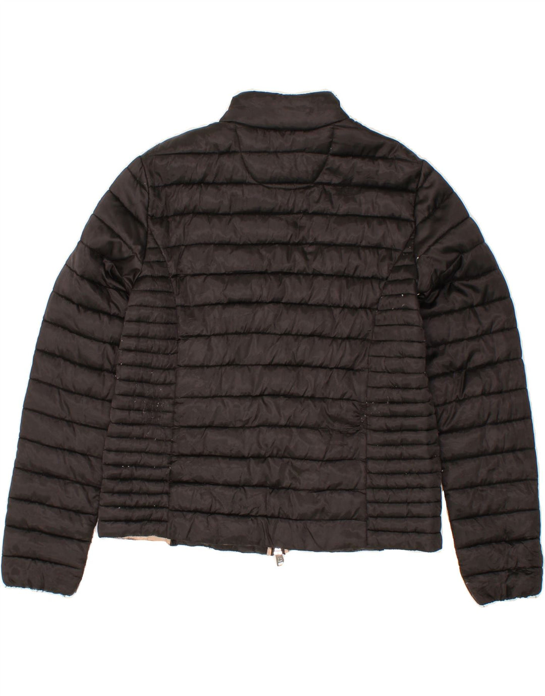 CHAMPION Womens Padded Jacket UK 18 XL Black Polyamide Vintage Champion and Second-Hand Champion from Messina Hembry 