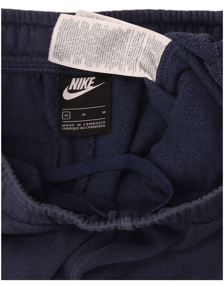 Nike Pantalon de survêtement pour homme en coton bleu marine moyen