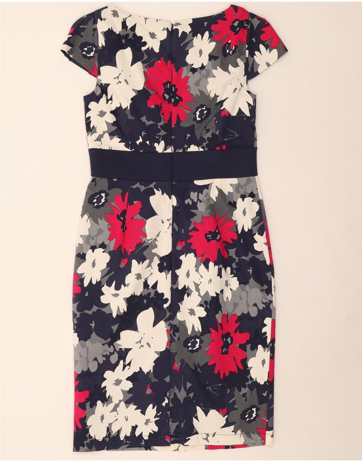 Marks & Spencer Robe fourreau pour femme UK 12 Medium Multicolore Floral