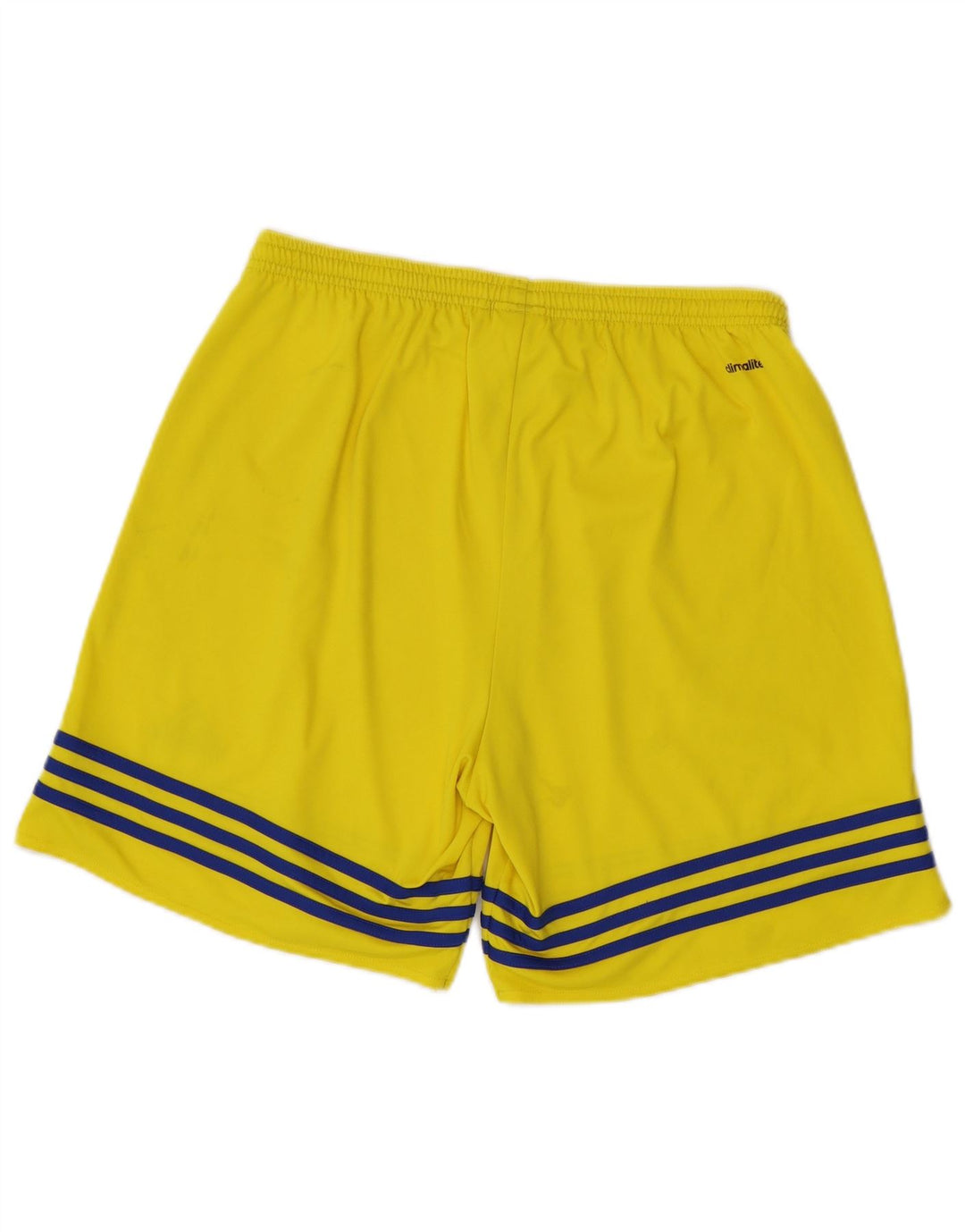 Adidas Short de sport Climalite pour homme, grand jaune, polyester