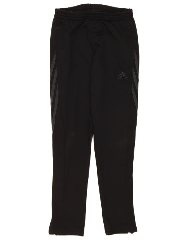 Adidas Pantalon de Survêtement Climalite Garçon 11-12 Ans Noir Polyester