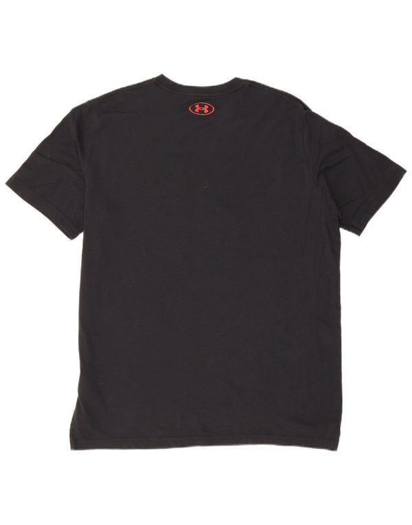 Under Armour T-Shirt Graphique Homme Grand Noir Coton
