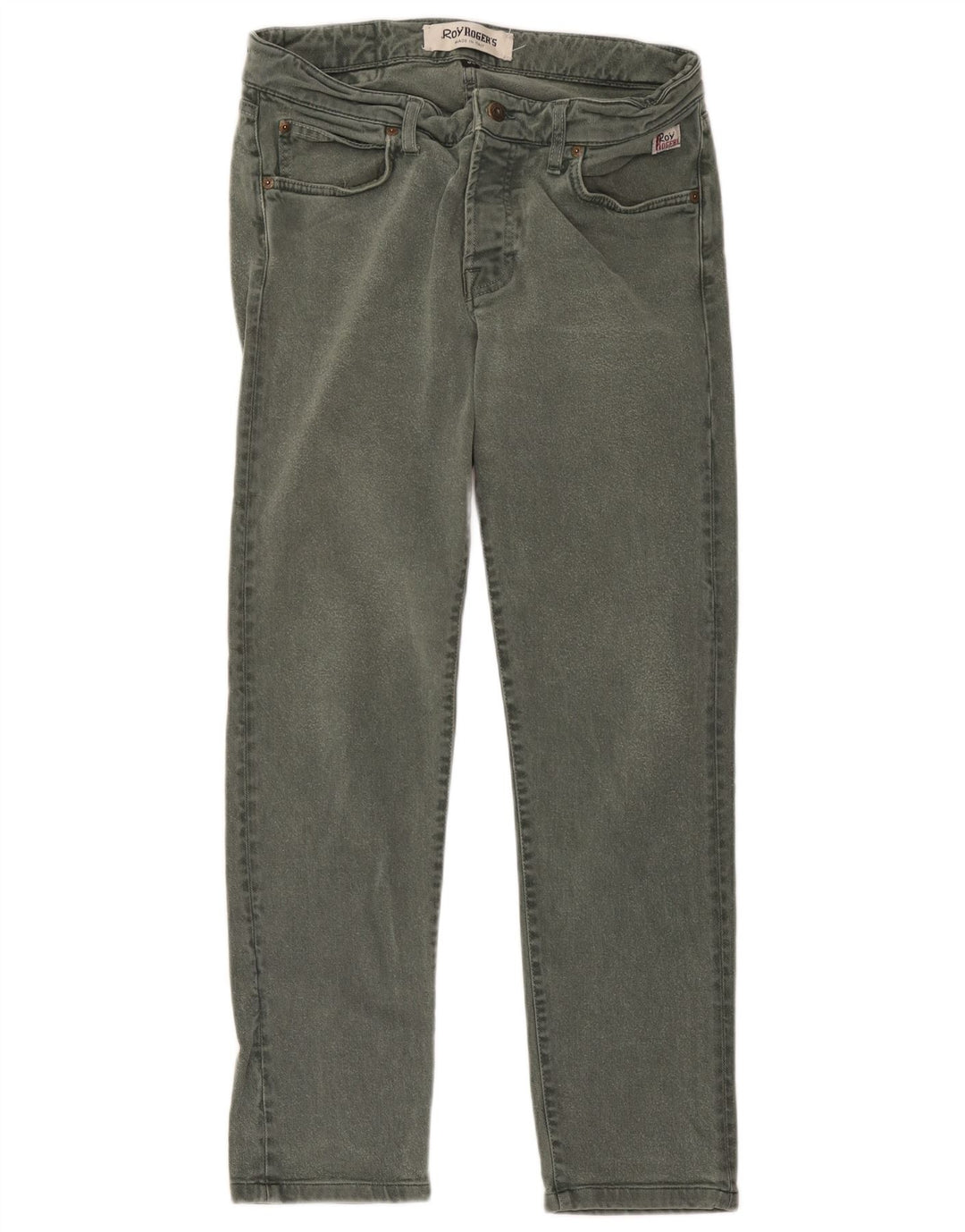 Roy Rogers Jean droit homme W34 L28 vert Lyocell