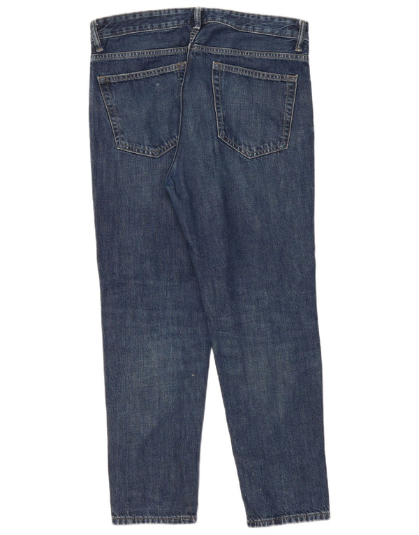 Zara Jean fuselé pour homme EU 42 Large W32 L28 Bleu