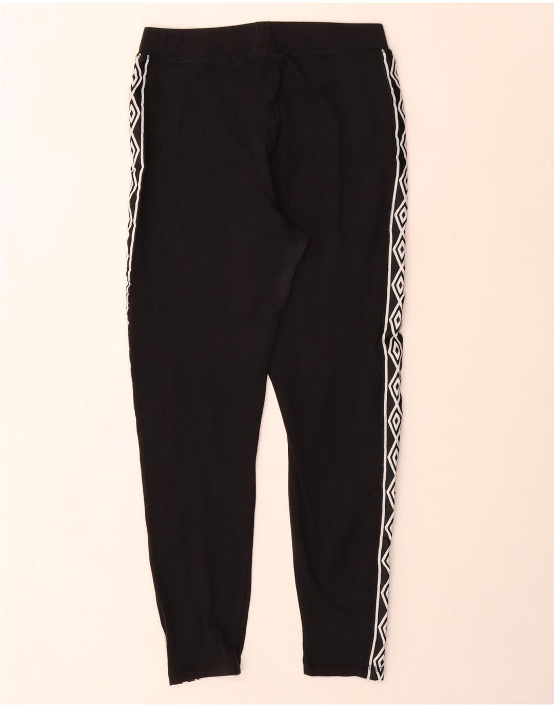 Umbro Leggings graphiques pour femmes UK 42 coton noir moyen