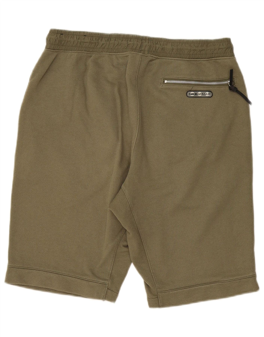 NIKE Short de sport graphique pour homme en coton kaki moyen