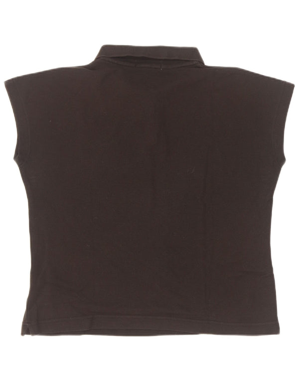 Fila Polo Femme IT 48 XL Noir Coton