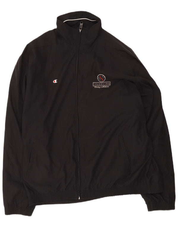 Champion Veste de survêtement pour homme 3XL Noir Polyester