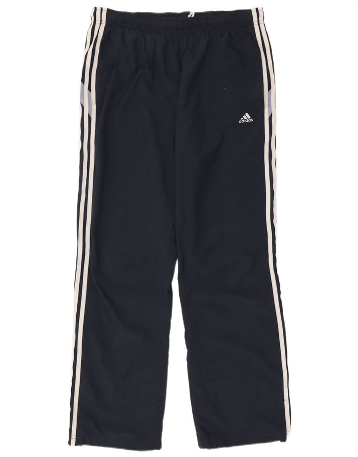 Adidas Pantalon de survêtement pour homme Bleu marine moyen Polyester
