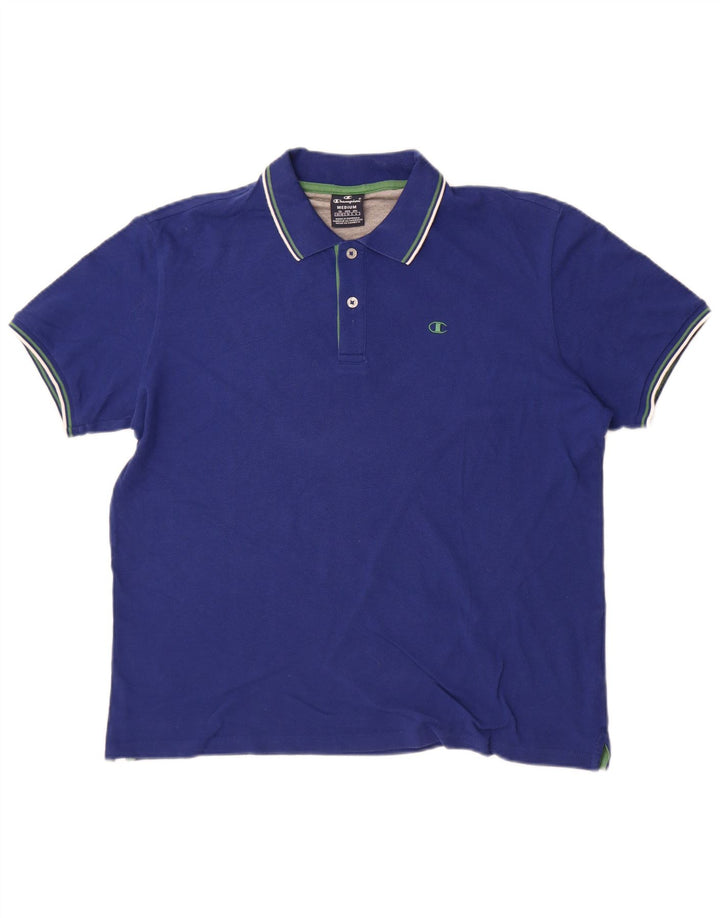 Champion Polo Homme Bleu Marine Moyen