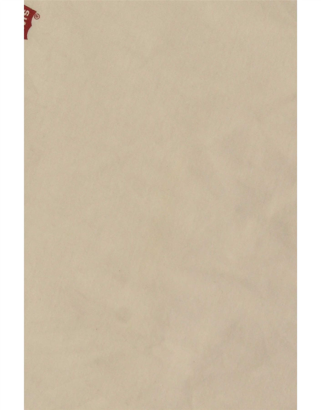 Levi's Haut à Manches Longues Homme Blanc Large Coton