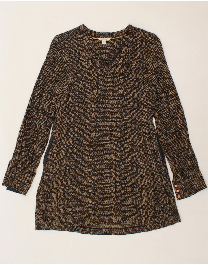 WHITE STUFF Womens Long Sleeve Tunic Dress UK 8 Small Black Striped Vintage White Stuff and Second-Hand White Stuff from Messina Hembry 