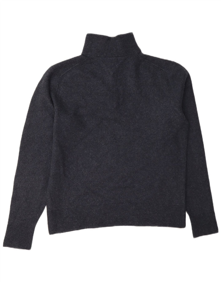 Tommy Hilfiger Pull à col zippé pour homme 2XL Bleu marine Laine