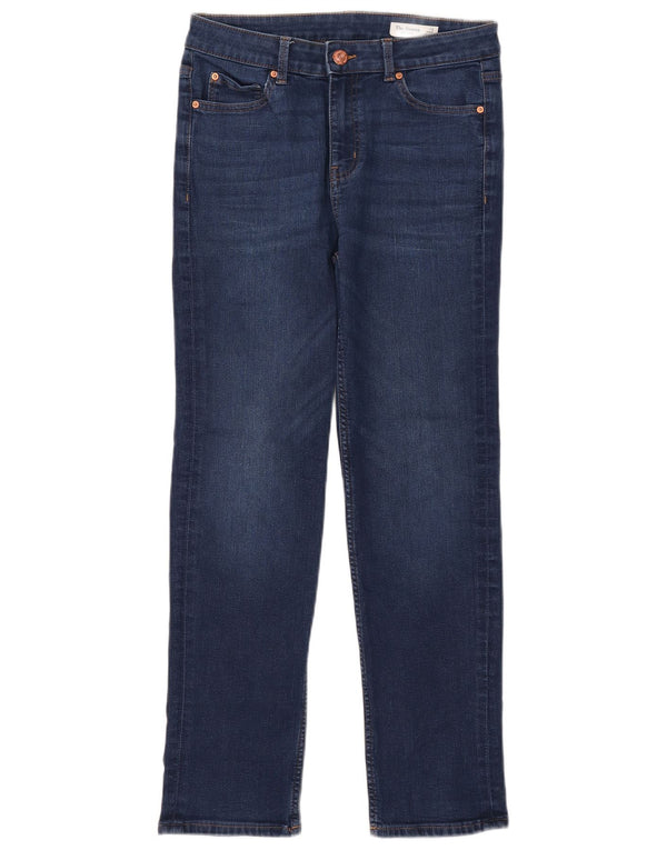 Marks & Spencer Jean droit The Sienna pour femme UK 12 Medium W29 L27 Bleu