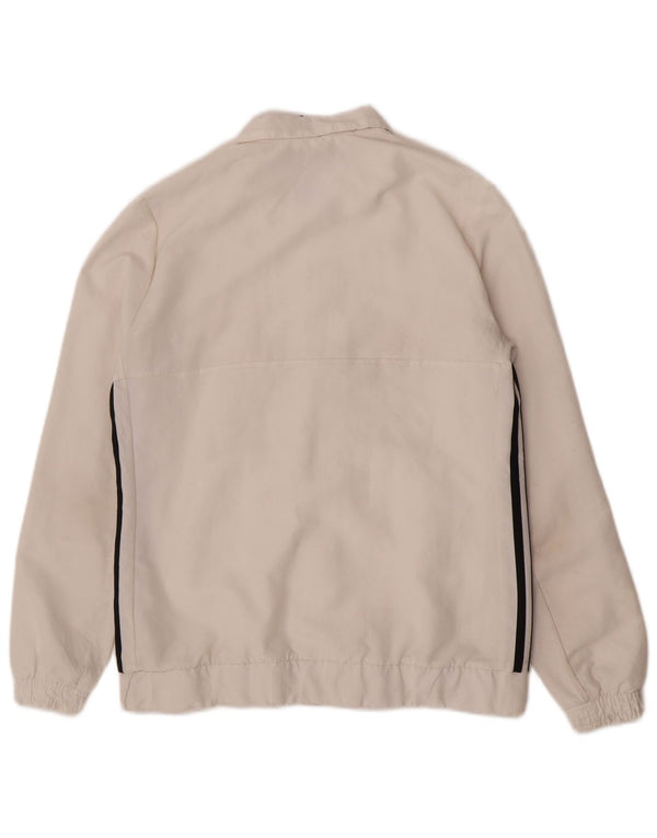 Adidas Veste de survêtement coupe régulière pour femme UK 12/14 Medium Blanc Sports