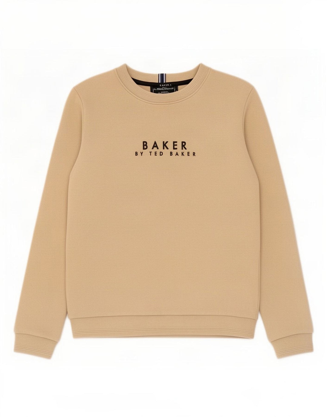 Ted Baker Sweat-Shirt Graphique Garçon 10-11 Ans Beige Coton