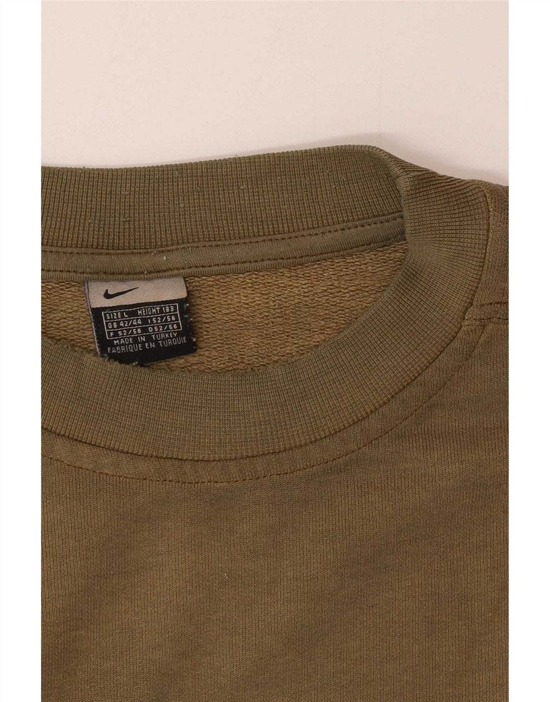 Nike Sweat-shirt graphique pour homme UK 42/44 Large Kaki