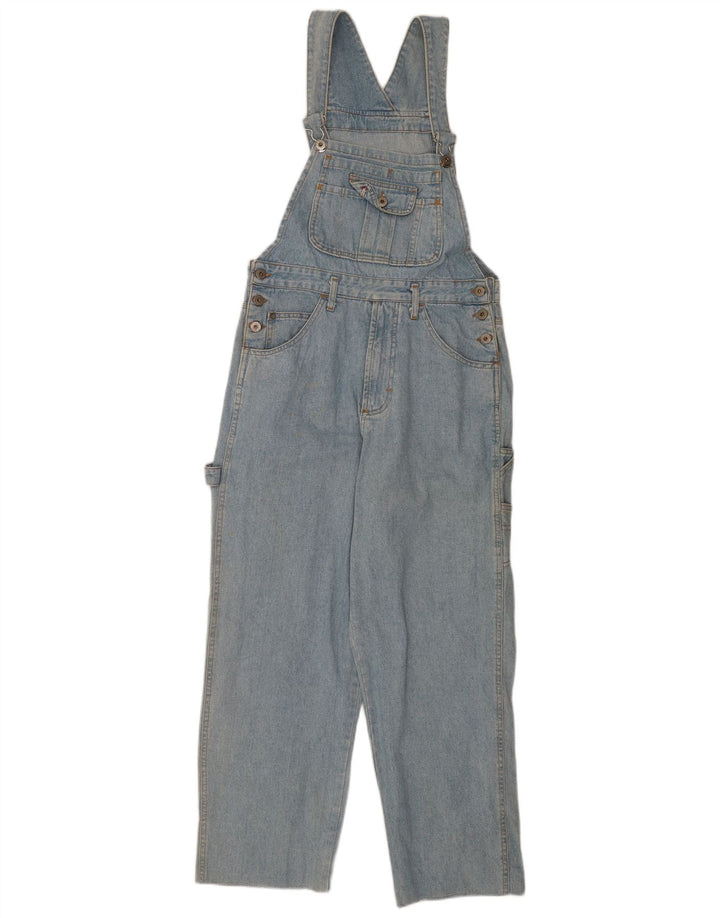 Casucci Salopette de charpentier pour femme IT 44 Medium W32 L27 Bleu Coton
