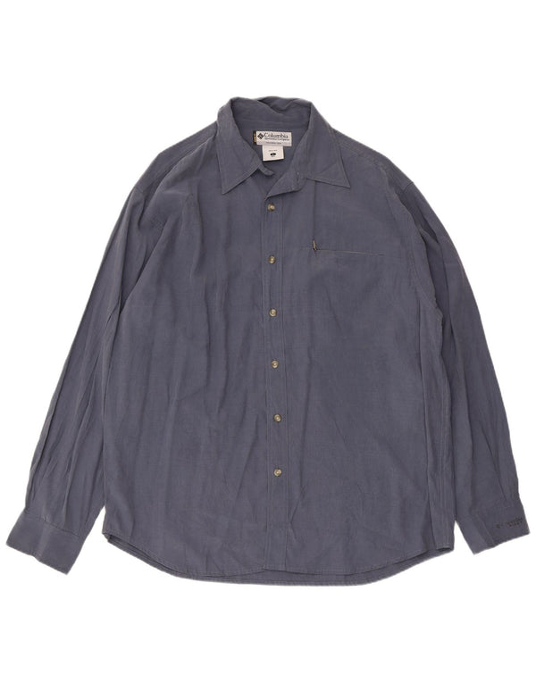 Columbia Chemise Homme Large Bleu Modal