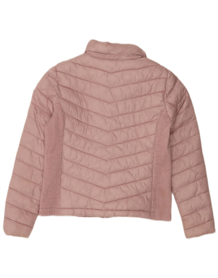 SUPERDRY Veste matelassée pour femme UK 16 Large Rose Nylon