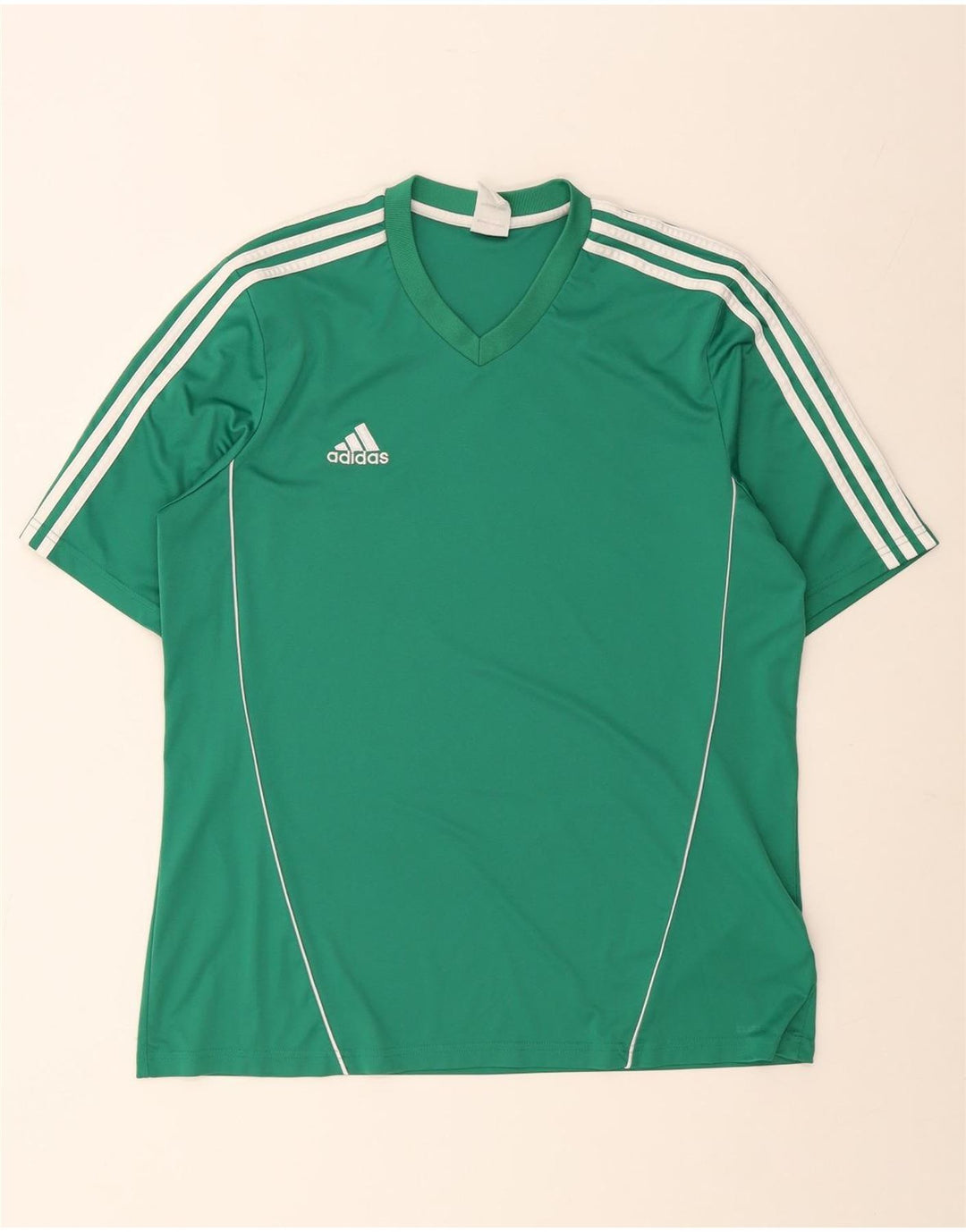 Adidas T-Shirt Homme Top XL Vert Polyester