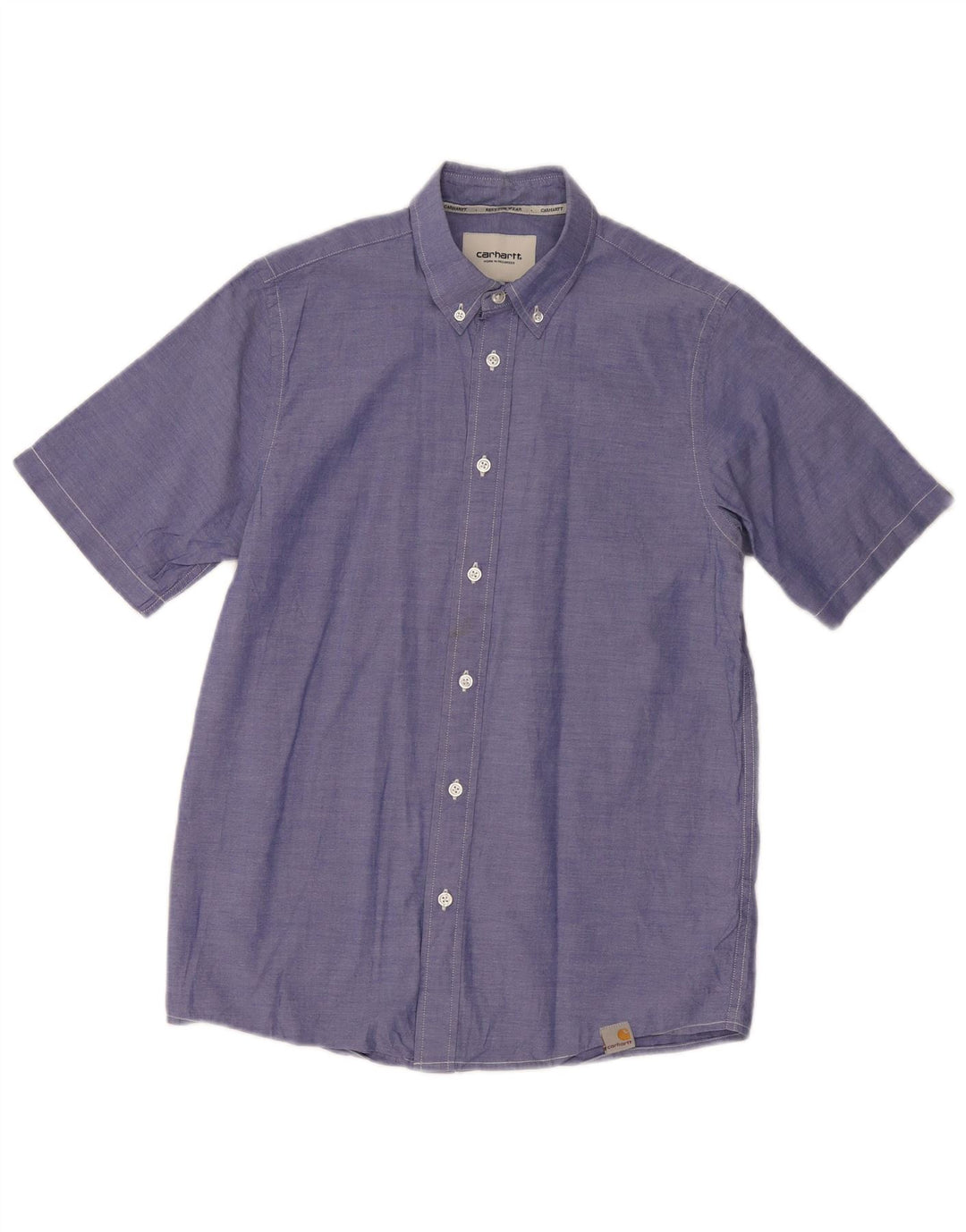 CARHARTT Chemise à manches courtes pour homme Small Bleu