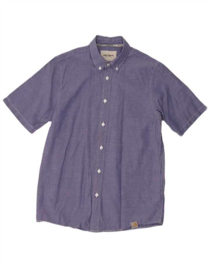 CARHARTT Chemise à manches courtes pour homme Small Bleu