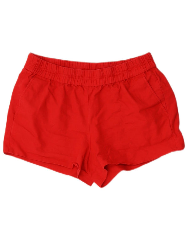 J. Crew Short de sport pour femme US 6 Medium W28 Rouge Coton