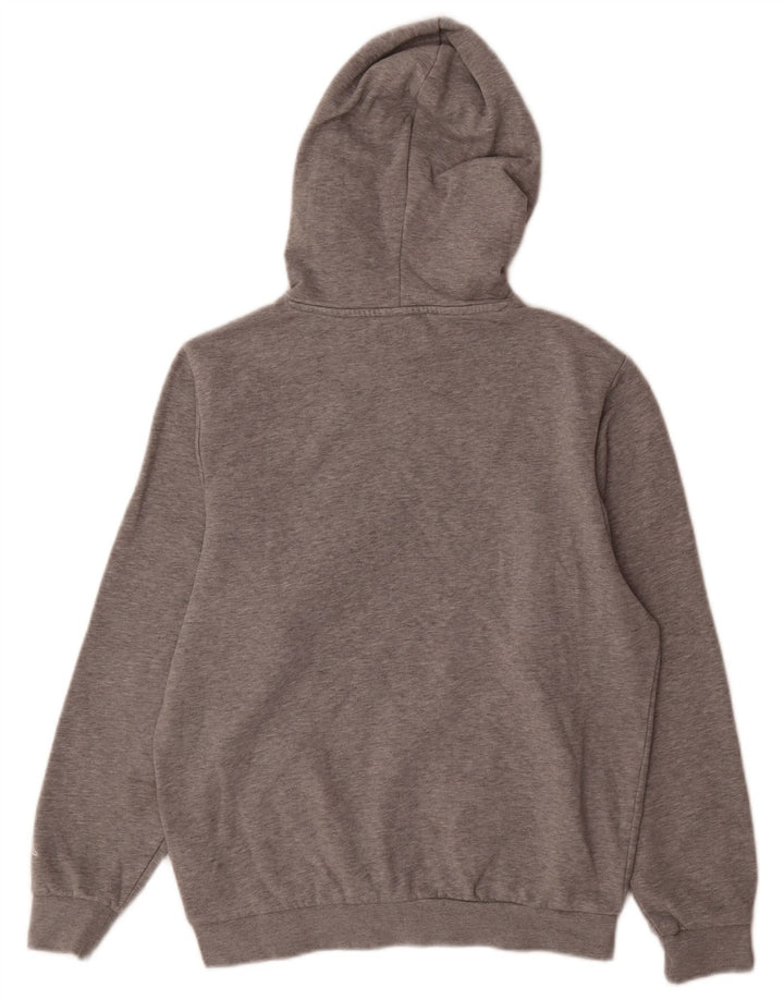 Kappa Pull à Capuche Graphique Homme Gris Moyen Coton