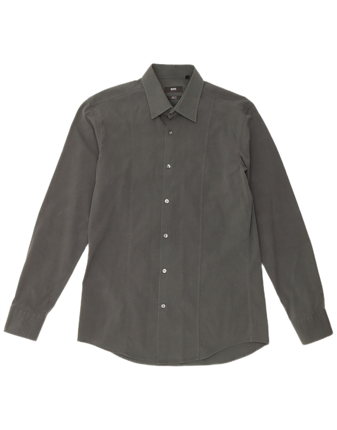 HUGO BOSS Chemise slim fit homme taille 40 coton vert moyen