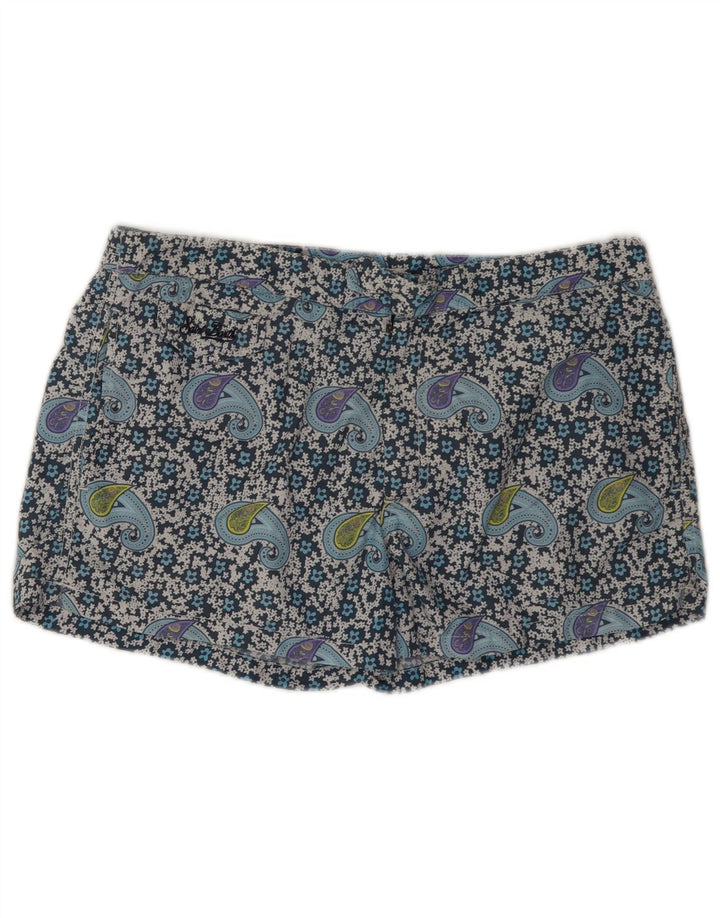 MC2 SAINT BARTH Short de Bain Homme Large Bleu Paisley Polyamide
